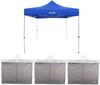 Adventure Kings Portable UPF50+ Gazebo 3x3m + 3xGazebo Side Wall 2.85x2.85m Waterproof