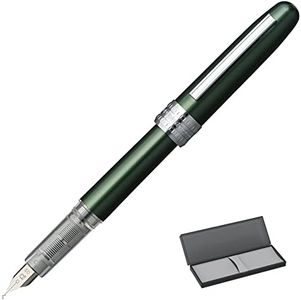 Platinum Fountain Pen, Plaisir Fine Nib, Green (PGB-1000-#41-F)