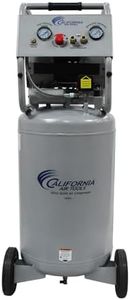 California Air Tools 20020 2.0 HP Ultra Quiet and Oil-Free Air Compressor with Wheels, 20 Gallon Tank Capacity, 70 dB Noise Level, Electric, Portable