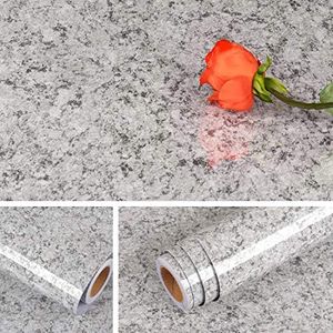 Livelynine 24 X 394inch Granite Countertop Peel and Stick Waterproof Contact Paper Counter Top Vinyl Wrap Kitchen Self Adhesive Wall Paper for Bathroom Sink Marble Removable Wallpaper for Countertops