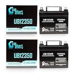 2X Pack - Pride Celebrity XL Scooter Battery - Replacement for UB12350 Universal Sealed Lead Acid Battery (12V, 35Ah, 35000mAh, L1 Terminal, AGM, SLA)