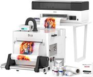 DXZ 2026 14'' A3 DTF Printer with F1080 Printhead – 200% High Speed DTF Machine for Multi-Fabric, One-Click Print-to-Bake & 24/7 Auto-Maintenance, 2-Year Ink Included