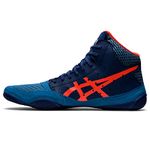 ASICS Men's Snapdown 3 Wrestling Shoes, Azure/White, 10 UK