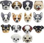 Woohome 14 PCS Dog Iron On Patches Sew On Patches DIY Decoration or Repair, Embroidered Appliques for Clothing Backpacks Jeans T-Shirt Caps Shoes