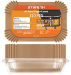 120Pcs Air Fryer Liners for Ninja D