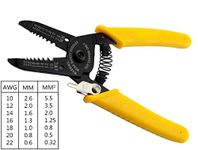 PagKis 155mm Precise Wire Cutter Stripper with Cutting Edge - 0.6 mm to 2.6 mm