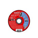 Diablo Genuine 4-1/2 in. Metal Cut Off Disc - Thin Kerf (10-Pack) DBD045040101F-10PK