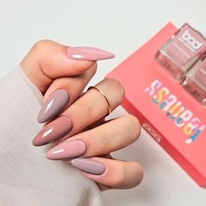 BAD COMPANY No Toxin Nail Lacquer | Nail Polish Combo (10ml each X 3) | Long Wear, Quick Dry, Chip Resistant Nail Paint Set