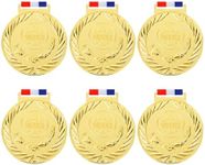 Abaokai 6 Pcs Gold Award Medals-Win