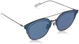 Dior DIOR COMPOSIT 1.0 SHINY BLUE RUTHENIUM/BLUE unisex Sunglasses