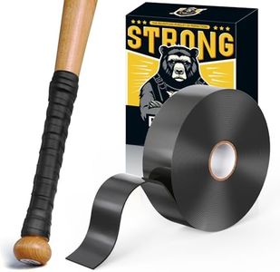 PHIXBEAR Baseball Bat Grip Tape, 1.1mm 9.85FT - Multi Sport Handle Tape for Golf Tennis Softball and Hockey, Enhanced Self-Fusing Silicone for Reliable Traction and Shock Absorption