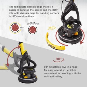 CUBEWAY 750W Drywall Sander – Powerful Electric Wall Sander