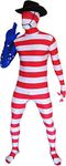 Morphsuits Men's Country Flag Adult Sized Costumes, USA, XL