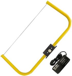 Hot Wire Foam Factory 2-Foot Foam Bow Cutter Kit with Adjustable Multi-Heat Power Supply and Extra Cutting Blades | For Styrofoam, EPS, XPS, EIFS | Made in the USA