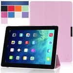 i-Blason Apple iPad Air (5th Generation) i-Folio Smart Cover Slim Hard Shell Stand Case Cover [Life Time Warranty] - Pink