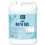 Old Tree Aqua Body Wash Gel 5L - Refill Bath Gel Kit for Hotel Amenities, Guest House, Hospital, Marriage Hall - Moisturizing Shower Gel for Dry Skin