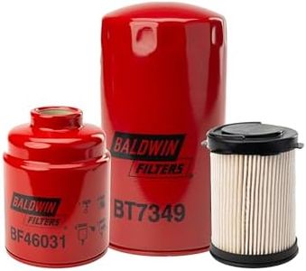 Generic Baldwin Filter Kit compatible for Dodge Ram w/6.7L Cummins Diesel, Replaces Mopar 68197867AB, 68157291AA, 5083285AA (Kit contains PF46108, BT7349 and BF46031)