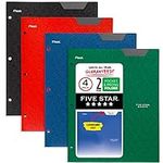Five Star 2-Pocket Folders, 4 Pack,