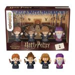 Little People Collector Harry Potter and the Philosopher´s Stone Movie Special Edition Set for Adults & Fans, 4 Figures, HVG45