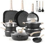 CAROTE 22Pcs Pots and Pans Set, Non