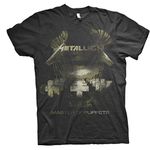 Metallica 'Master Of Puppets Distressed' (Black) T-Shirt (x-large)