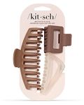 Kitsch Large Assorted Hair Clips for Women and Teen Girls - Medium Open Shape for Thick Hair | Small Open Shape Hair Clip & Big Claw Clip | Hair Styling Accessories, 3 pcs