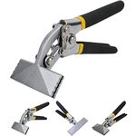 SANON Sheet Metal Tools, Metal Sheet Bending Pliers, Manual Sheet Metal Clamp Seamer Non-Slip Handle Seaming Pliers