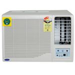 Carrier 1Ton 3 Star Window Fixed Speed AC(Copper, Dust Filter & Turbo Mode, 2024 Model, Estrella Ex,CAW12EC3R34F0,White)