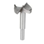 48mm Forstner Bit,Woodworking Hole Saw Flat Wing Hinge Counterbore Punching Boring Drilling Bits Round Shank Wood Cutter Auger Opener Tools