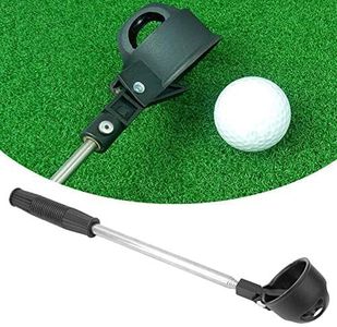 GAESHOW Retriever per Palline da Golf, Golf Ball Retriever, Retriever per Palline da Golf Telescopico Inossidabile per Acqua con Pinza per Pallina da Golf, Lunghezza: 2m / 6,56 Piedi