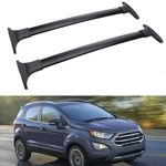 MotorFansClub Roof Rack Cross Bars Fit for Ford Ecosport 2013 2014 2015 2016 2017 2018 2019 2020 2021 Baggage Luggage Cargo Rack Aluminum Alloy