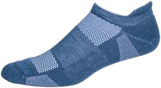Kentwool Men's Low Profile Tour Golf Socks, Storm Blue, Large