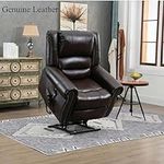 Merax Leather Recliner Chairs, Dual