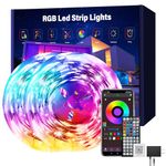 Ledagic - Led Strip Lights for Bedroom 150ft (2 Rolls 72ft) RGB Music Sync with APP Remote Control, Color Changing LED Lights for Room, Home,