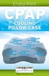 EnduriMed Pillow Case for Use CPAP Comfort Pillow - Cooling Fabric, Blue - Breathable and Cooling for Comfortable Sleep