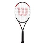 wilson Pro Staff Precision 100 Tennis Racket, Carbon Fibre, Head-Light (Grip-Heavy) Balance, 320 g, 68.6 cm Length, Red, 3