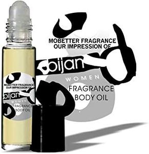 MOBETTER FRAGRANCE OILS' Impression of Bijan (W) Women Perfume Body Oil, Oriental Floral fragrance for women, Long Lasting, Travel Size, Uncut