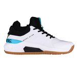 Salming Recoil Ultra Mid Indoor Handball Shoes Indoor Shoes White 1233076-0707, White, 9.5 UK