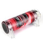 2 Farad Car Audio Power Capacitor with Red LED Display, Suitable for Systems Up to 2000W, Improves Performance with Instant Power On Demand