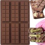 HKNMTT Chocolate Bar Molds, Silicon