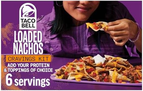 Taco Bell Loaded Nachos Cravings Kit, 12.8 oz Box