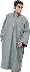 Exotic India Men's Wool Kurta (SPD62_Griffin_Free Size)