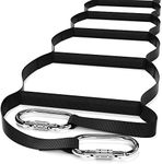 Fire Escape Ladder 3 Story 24 ft | Rope Ladder with Spring Hooks | Lightweight, Compact & Portable | Safety Ladder for Home - Multi-Function & Weather Resistant