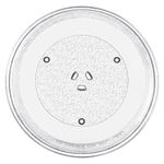 Beaquicy WB39X10032 Microwave Glass Turntable Tray Plate 13.5 Inches - Replacement for GE Hotpoint