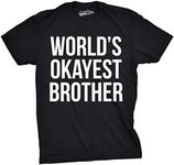 Mens Worlds Okayest Brother Shirt F