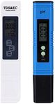 PH and TDS Meter Digital Water Tester 4 in 1, IDEALHOUSE 0.01 High Accuracy Pen Type PH Meter, Water Test Kit for Household Drinking, Pool and Aquarium Water