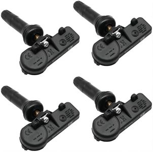 TPMS Tire Pressure Monitoring System Sensor 433MHz - Replaces 56029398AB 56029398AA 68241067AA - Compatible with Chrysler 300 Town&Country Dodge Charger Ram Grand Cherokee Wrangler 4-Pack