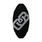 DB Skimboards 2022 Standard Proto Skimboard Grey/Black Large