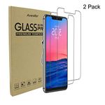 BLU Vivo XI + Screen Protector Updated,Avesfer Ultra-Clear 0.26mm Ultra Slim BLU Vivo XI Plus Screen Protector Tempered Glass 2.5D Screen Film,9H Hardness,Scratch Resistant Bubble Free Pack of 2