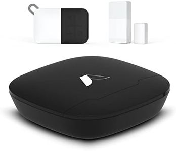 Abode 3 Piece Wireless Security Kit – Expandable to Protect Your Whole Home - Easy DIY Installation Optional Professional Monitoring Compatible with Alexa & Google Assistant (104067/A)